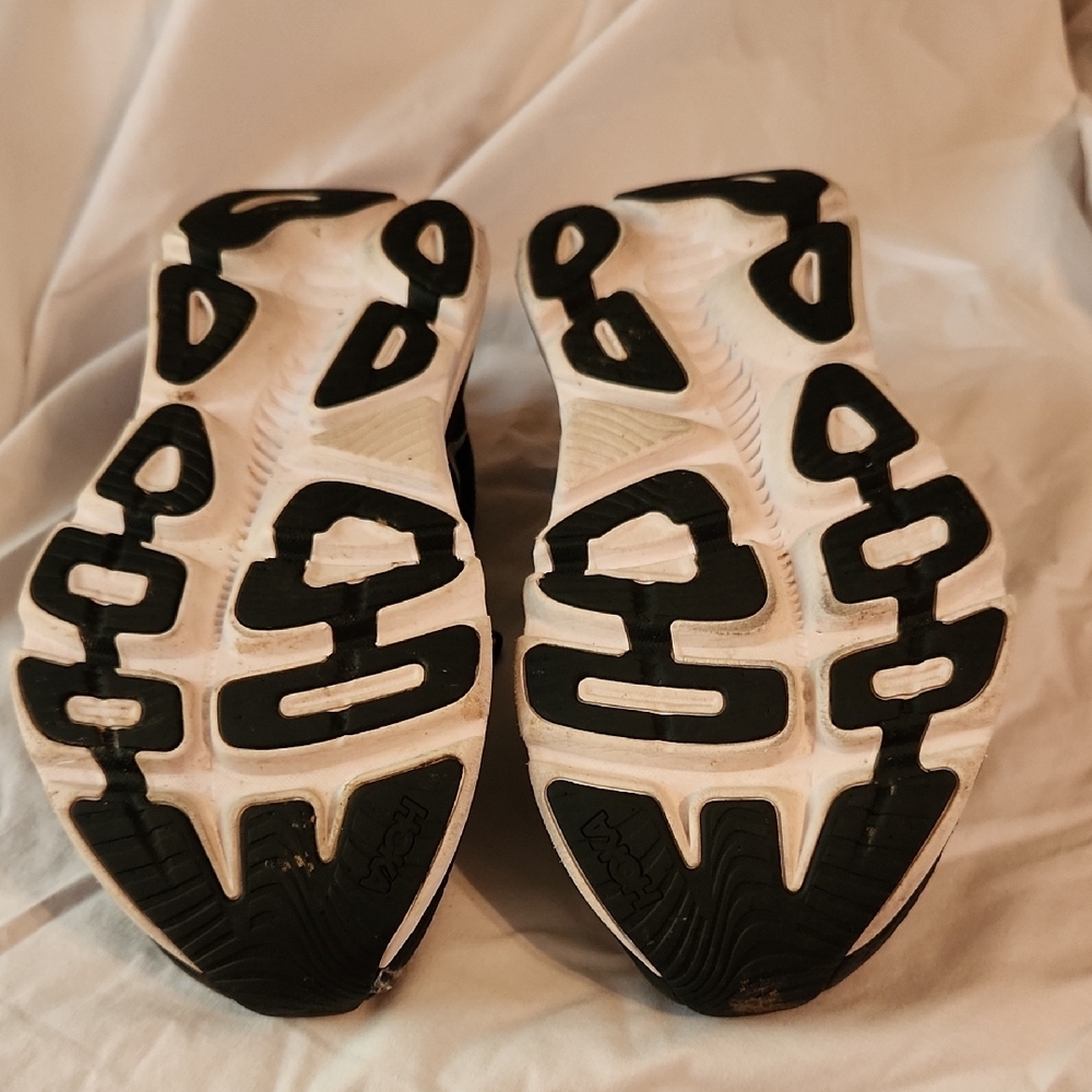 Hoka Black and White Women's Sneakers - Picture 4 of 4